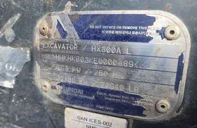 Used HYUNDAI HX300AL Crawler Excavators Illinois US | Mitsubishi HC Capital America #1362960