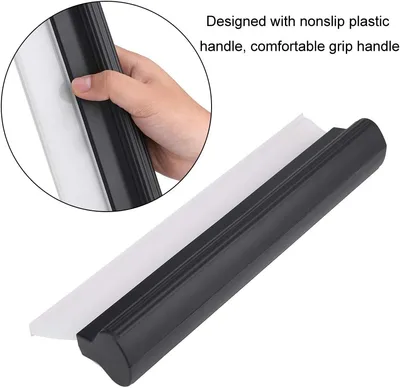 Used _UNKNOWN_ Water Scraper Squeegee Car Water Blade Squeegee with Silicone T-Bar - 26.5 x 7.5cm Janitorial Equipment Oklahoma US | Wide Image Solutions #1524967
