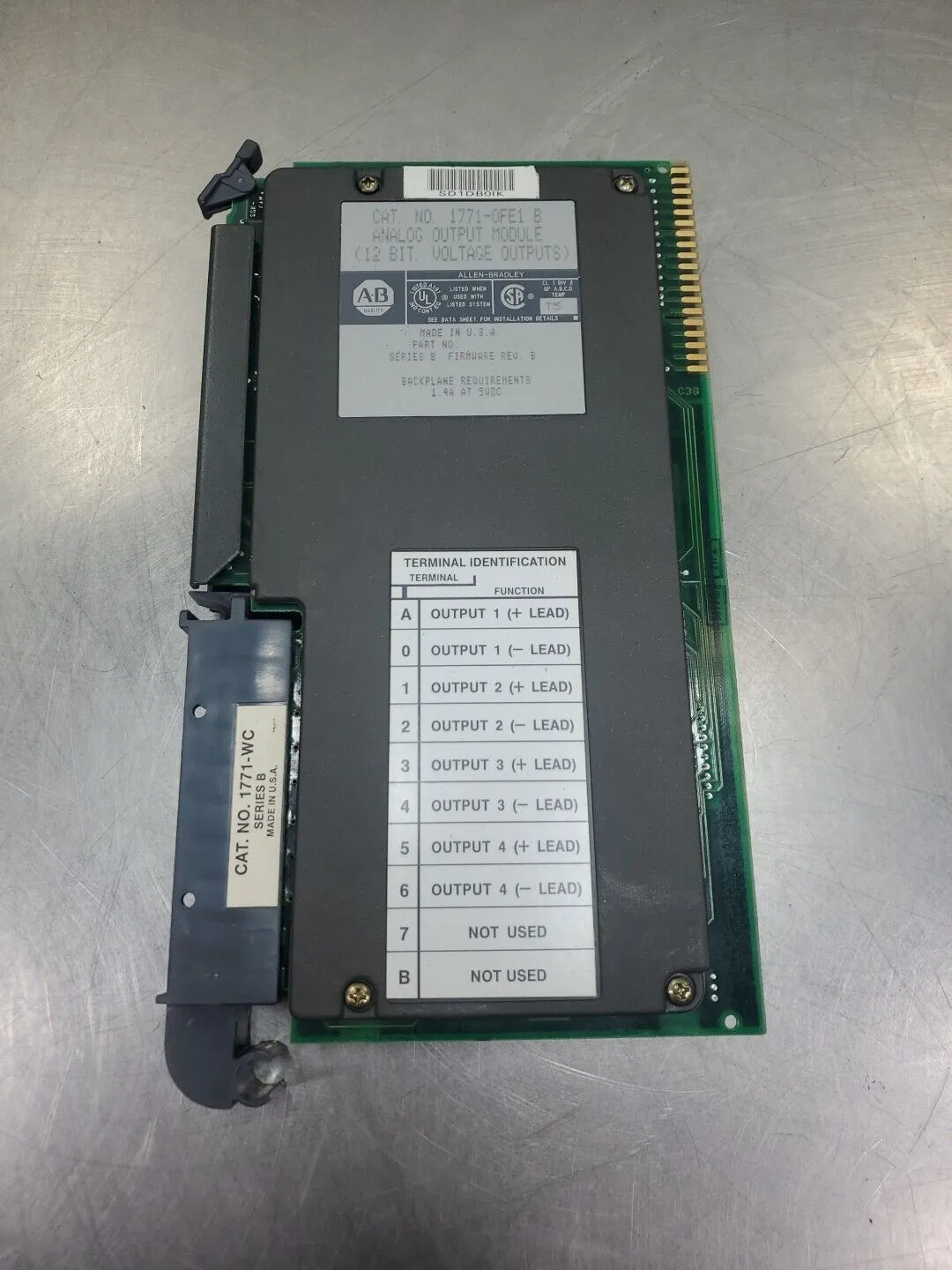 USED Allen-Bradley 1771-OFE1/B