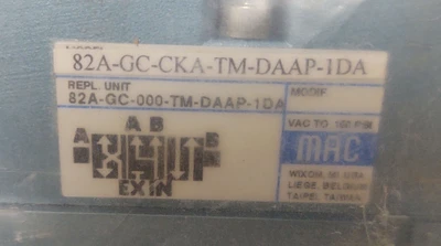 NEW MAC 82A-GC-CKA-TM-DAAP-1DA