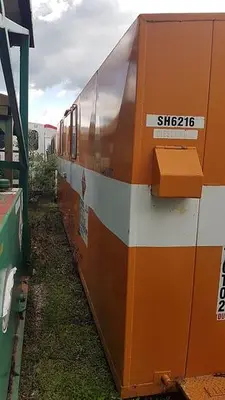 USED NATIONAL JWS-165-L, 4X5 TRIPLEX MUD PUMP PACKAGE