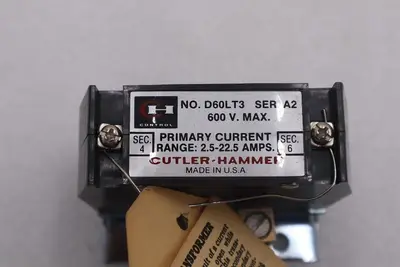 CUTLER-HAMMER D60LT3 SERIES A2 600V MAX NEW OPEN BOX K-735A