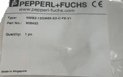 NEW PEPPERL+FUCHS NMB2-12GM65-E2-C-FE-V1 SENSOR 908432 NMB212GM65E2CFEV1