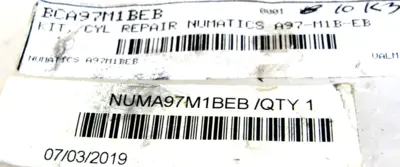 NEW NUMATICS A97-M1B-EB A-SERIES REPAIR KIT A97M1BEB