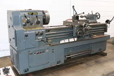 17"/25-1/2" x 59" WEBB MODEL 1759G GAP BED ENGINE LATHE