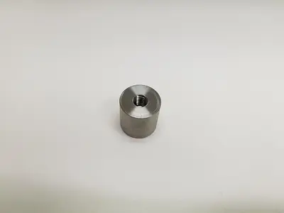 Pistorius Clamp Pad Adapter, Threaded Insert in Stainless Steel, Attach Pressure / Hammer Faces, Replaces part S-5344-1-MN