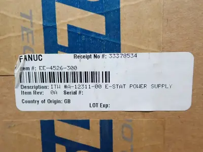 New | in-Stock RANSBURG A1231100 Power Supply - High Voltage Ohio US | HGR 24 #1064508