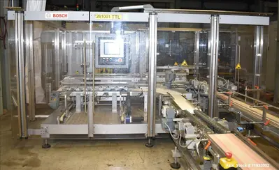 Used BOSCH TTF Cartoner Trisealer - Triseal Carton Former Illinois US | Aaron Equipment #86999