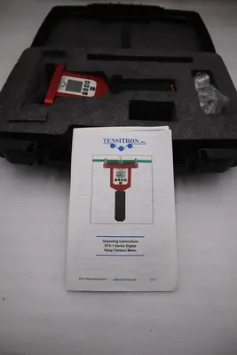 TENSITRON STX-250-1 DIGITAL STRAP TENSION METER STOCK H436