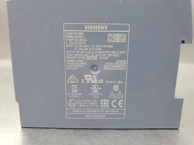 SIEMENS 6EP1332-5BA00 100-230VAC SITOP Power Supply. 4D-12