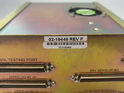 Used ASM Rev F Bonding Machine Motion/Sensor Interface Connection Unit PLC Processors Michigan US | Maverick Industrial Sales #1389622
