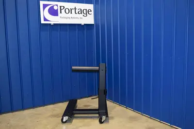 USED AUTOMATED PACKAGING SYSTEMS AB180 W/PI-412C PRINTER