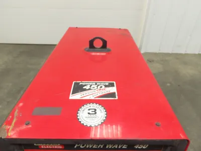Lincoln 10432 Powerwave 450 Robot Welder Power Source 450A 3Ph 480V Ver Z970421R