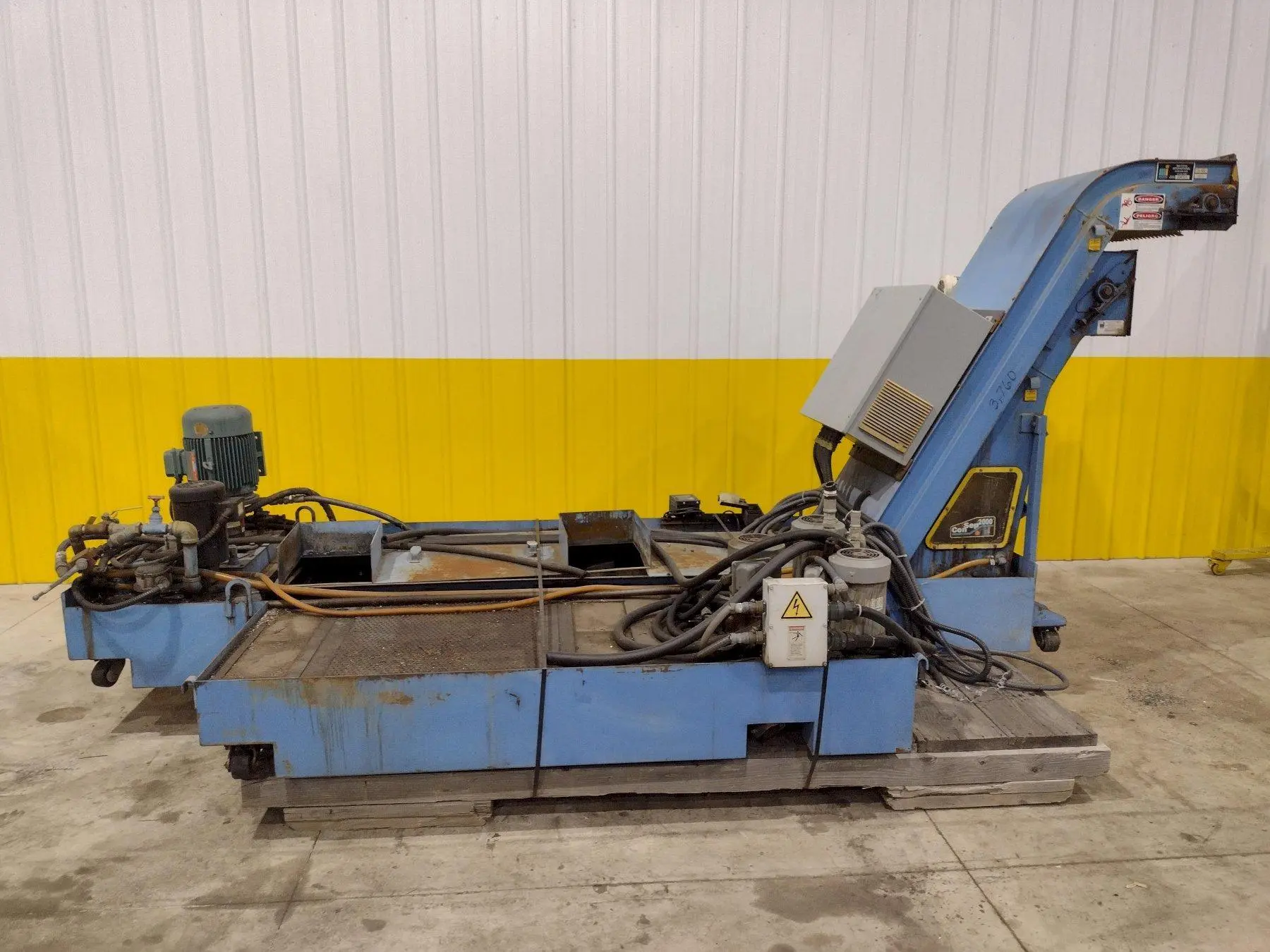 MAYFRAN CONSEP 2000 CHIP & SLUDGE CONVEYOR & COOLANT CLEANING SYSTEM: STOCK #20761