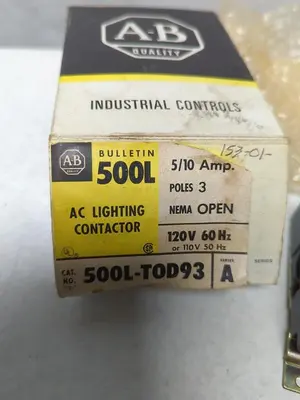 New | in-Stock ALLEN-BRADLEY 500L-T0D93 Miscellaneous Equipment (Electrical & Power) | Surplus Asset Holdings #1196085