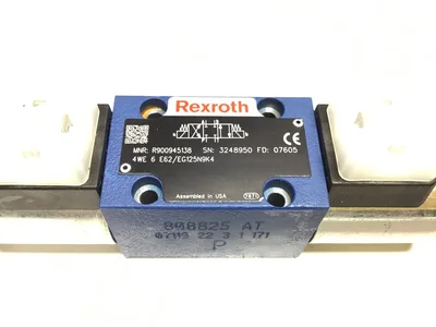 Rexroth 4WE 6 E62/EG125N9K4 Solenoid Hydraulic Valve R900945138