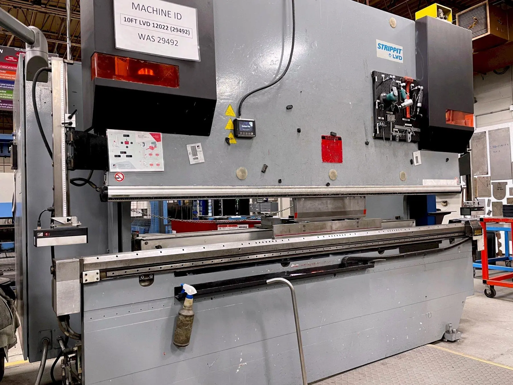 Used 2004 LVD PPEB 150/10 Press Brakes Illinois US | Machine Factory Outlet #1264139