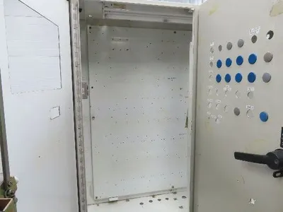 Hoffman Freestanding Electrical Enclosure 60x61x18" 100A Fused Disconnect
