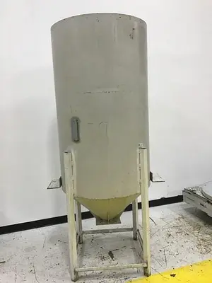 USED METAL FABRICATOR HOPPER