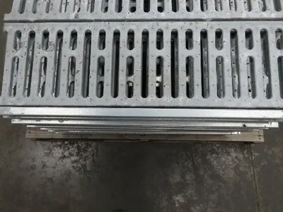 Interlake 9"x 30" Galvanized Steel Slotted Pallet Racking Deck 34"D Rack 100pcs
