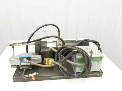 Dayton Haldex 4F683A Hydraulic Power Unit 1.5Gal 1GPM 1500psi 1Hp 460V w/Pendant