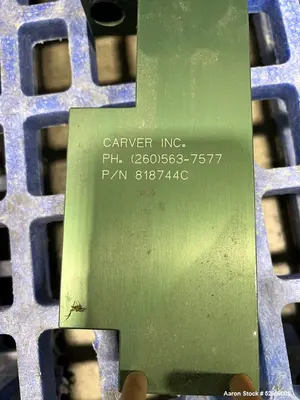 Used CARVER 3888.1D10A Hydraulic Presses Illinois US | Aaron Equipment #83999