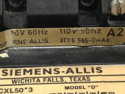 USED SIEMENS CXL50*3