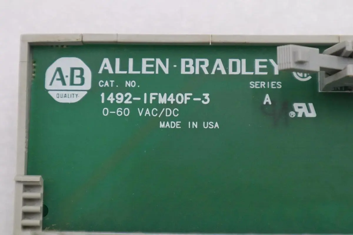 ALLEN BRADLEY 1492-IFM40F-3 WIRING SYSTEMS MODULES STOCK 2409A