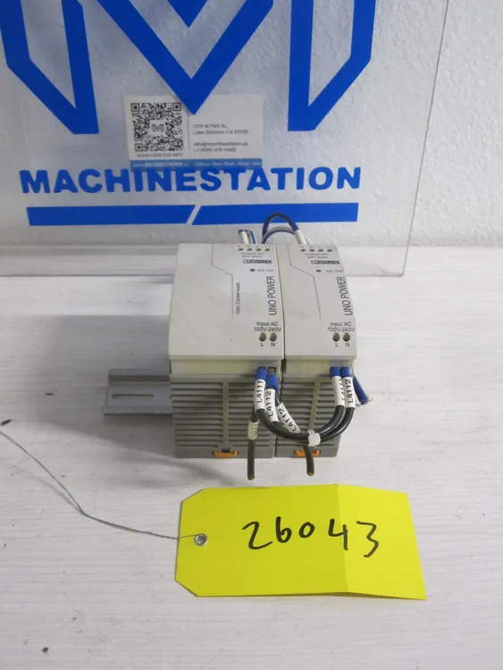 Used PHOENIX CONTACT Uno Power Power Supplies | MachineStation #947449