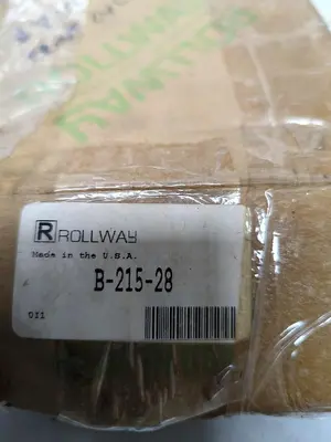 New | in-Stock ROLLWAY B-215-28 Industrial Controls Ohio US | Surplus Asset Holdings #1238938