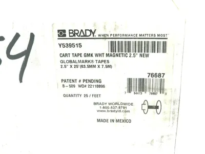 NEW BRADY Y539515