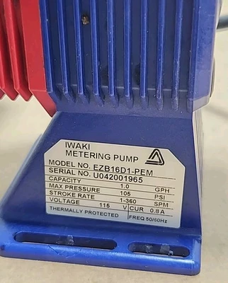 USED Iwaki EZB16D1-PEM