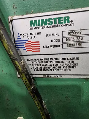 USED MINSTER MTT20-32S,