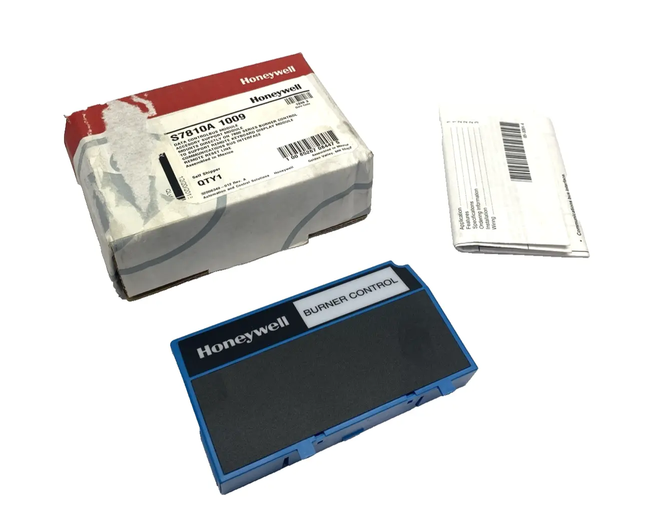 New | in-Stock Honeywell S7810A1009, S7810A-1009 Automation Control (HMI) Michigan US | Maverick Industrial Sales #1461062