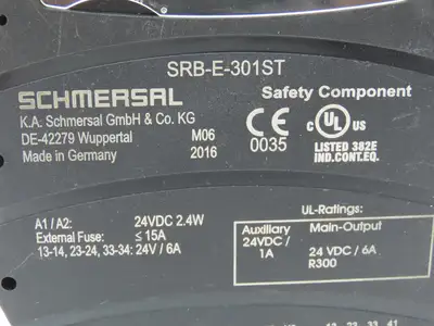 Schmersal SRB-E-301ST Automation Protect Safety Relay Unit 24VDC