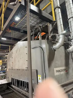 Used 1997 PANGBORN ES-1821-70 Roller Conveyor Shot Blaster Pennsylvania US | Shot Blasting Equipment #1404055