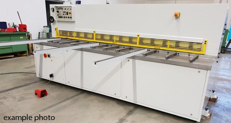 Used DARLEY SSV 3100 X 6 MM Sheet Metal Shears | Apt International N.V #365136