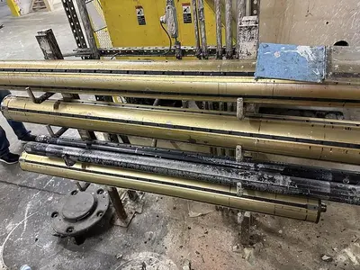 USED BLACK CLAWSON TURRET UNWIND