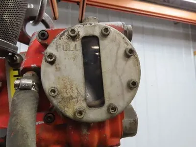 Chicago Pneumatic 1/4 Ton 500Lb Power Vane Air Chain Hoist 10' 3" Lift Pendant