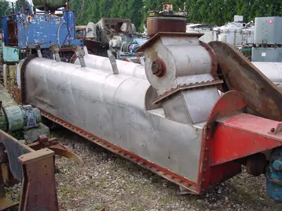 1.5 Sq.M. S/S  Dewatering Screw Press