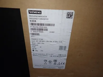 Used SIEMENS SINAMICS G120X Variable Speed Drives Ohio US | HGR 24 #783594