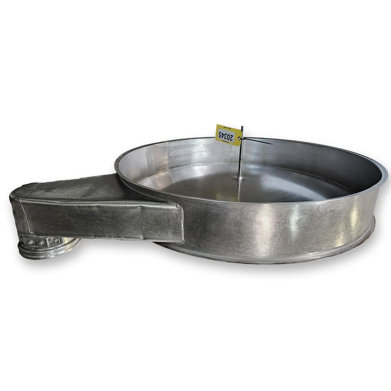 Used 48" Stainless Steel Round Vibratory Screener 8" Table Frame [PART]