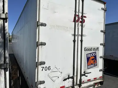 2001 Strick 53 ft Dry Van Trailer - Swing Door