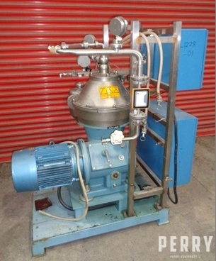 ALFA LAVAL BTPX 205SGD-34CDP-50 Centrifuge Disc Auto (Solids Disch. Set Intervals) | Perry Equipment