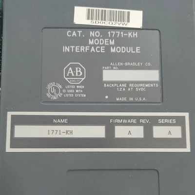 USED Allen-Bradley 1771-KH