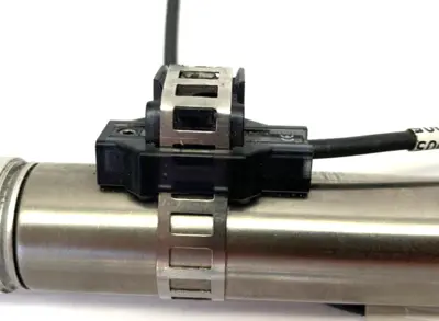 NCDMB075-0600, BMF 307K-PS-C-2-SA95-S75-00,3 | SMC NCDMB075-0600 Air Cylinder w/ Balluff BMF 307K-PS-C-2-SA95-S75-00,3 Sensor - Used