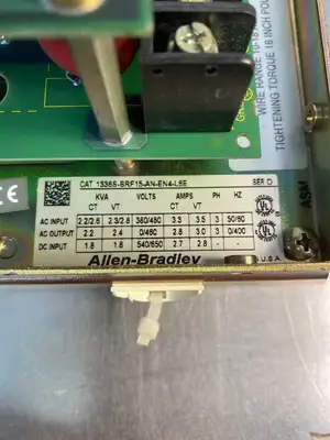 ALLEN BRADLEY 1336S-BRF15-AN-EN4-L6E DRIVE SER. D 1C