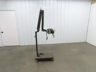 Masterflow AH-501 Electric Heat Blower Floor Stand Adjustable Arm 26x16" Base