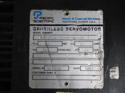 USED PACIFIC SCIENTIFIC R84GMBA-TS-M2-NV-00