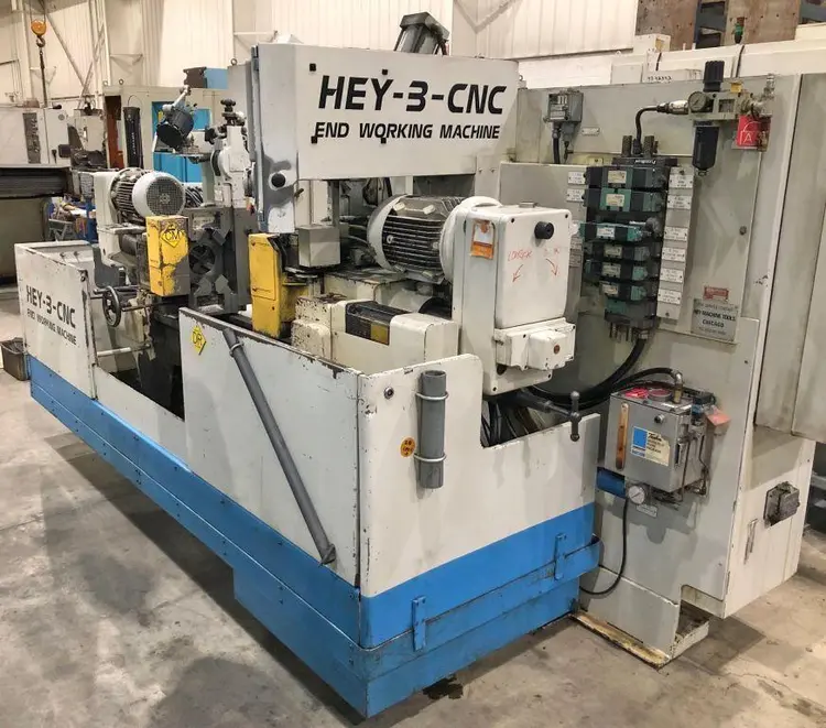 Used 2004 HEY #3 Facing & Centering Machines Michigan US | Machinery Intl. Corp. #913019